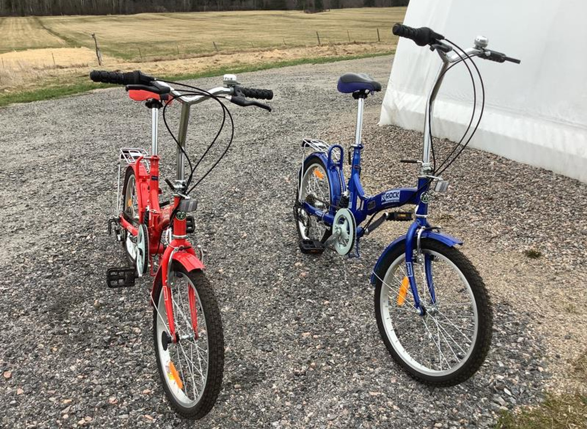 Image of MANSON SUPREME ANCHOR AND TWO FOLDING BIKES