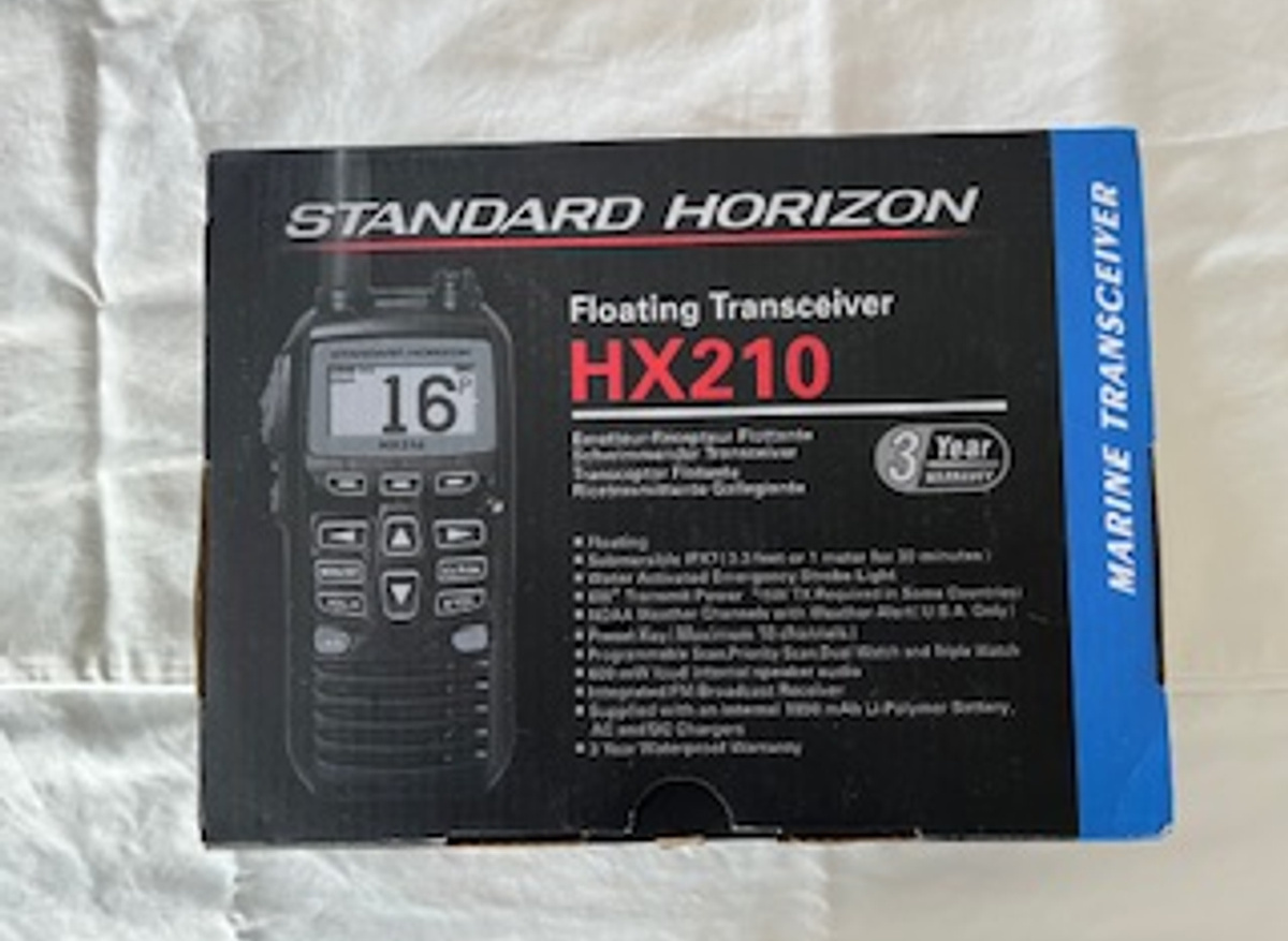 Image of Standard Horizon Floating Handheld VHS Transceiver HX210